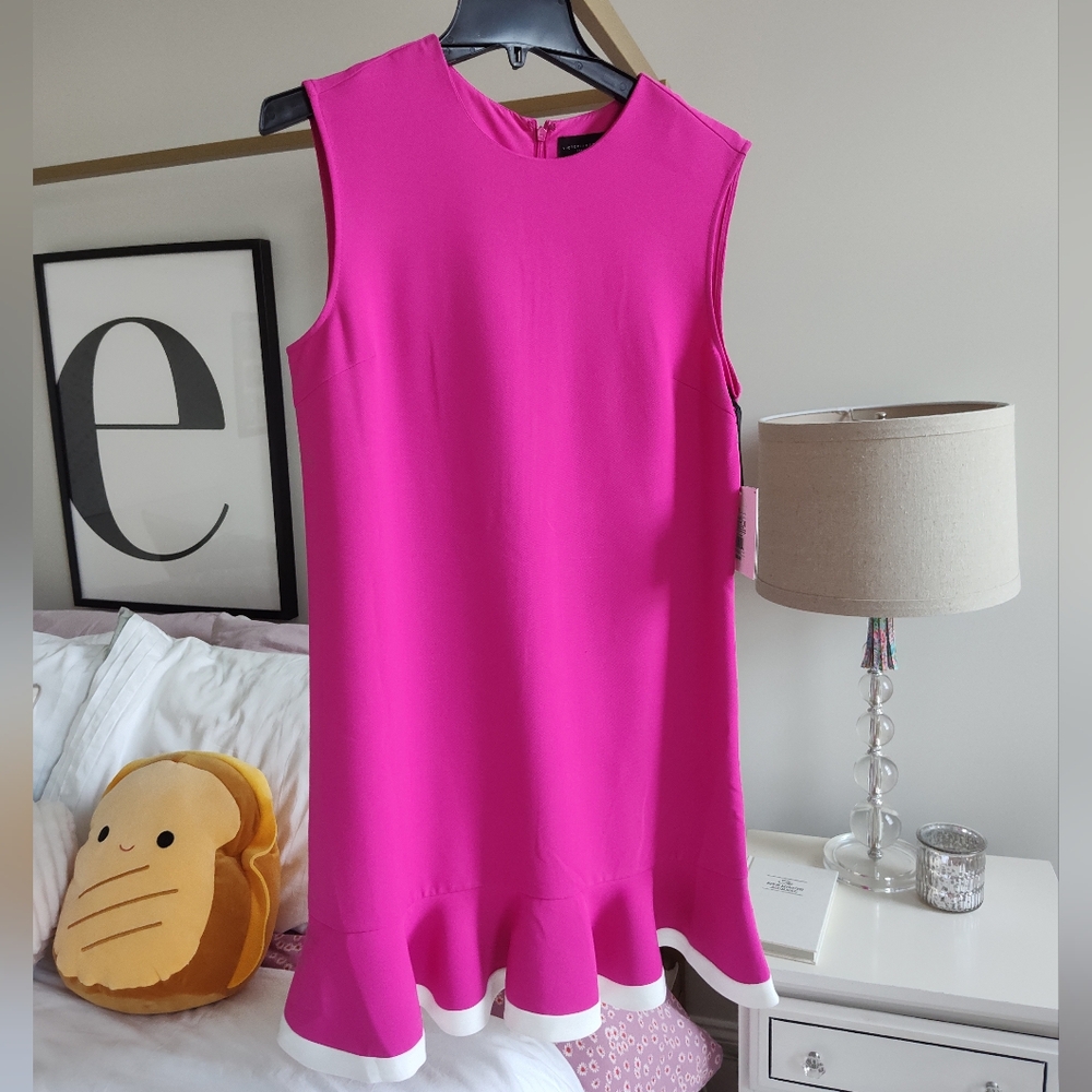 Victoria Beckham for target fuschia dress size M NWT